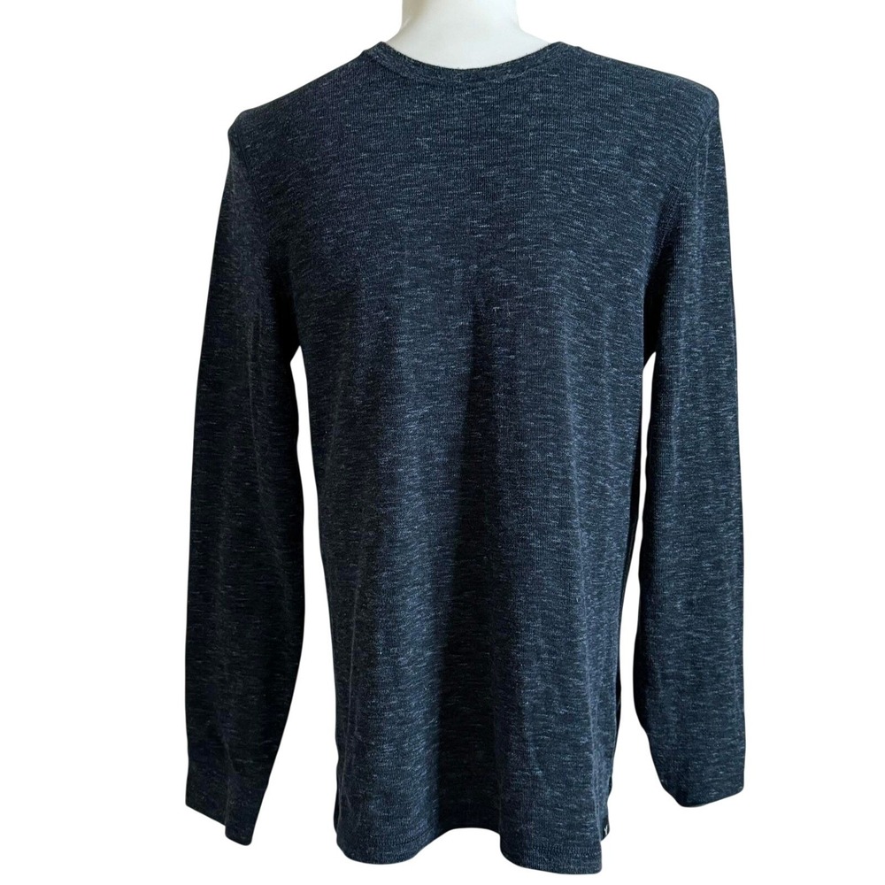 American Eagle Outfitters Active Flex Long‎ Sleeve Shirt Mens Size L Large Navy